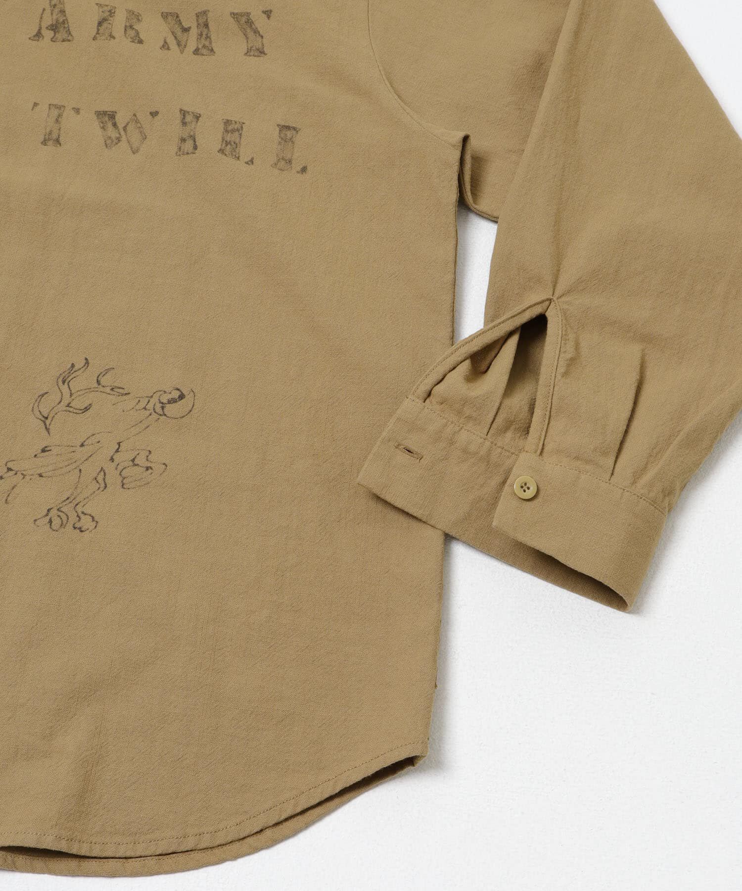 Sonny Label 「ARMY TWILL　Utility Shirts Print」|シャツ・ブラウス|