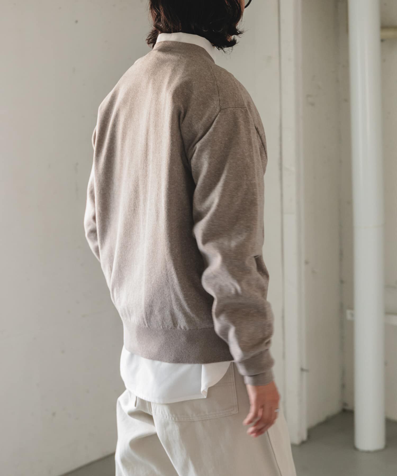 URBAN RESEARCH DOORS「FORK&SPOON　PROVORONE クルーネックニット」|ニット・セーター|