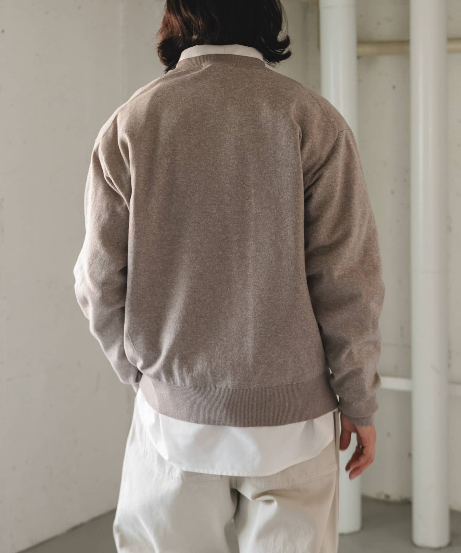 URBAN RESEARCH DOORS「FORK&SPOON　PROVORONE クルーネックニット」|ニット・セーター|