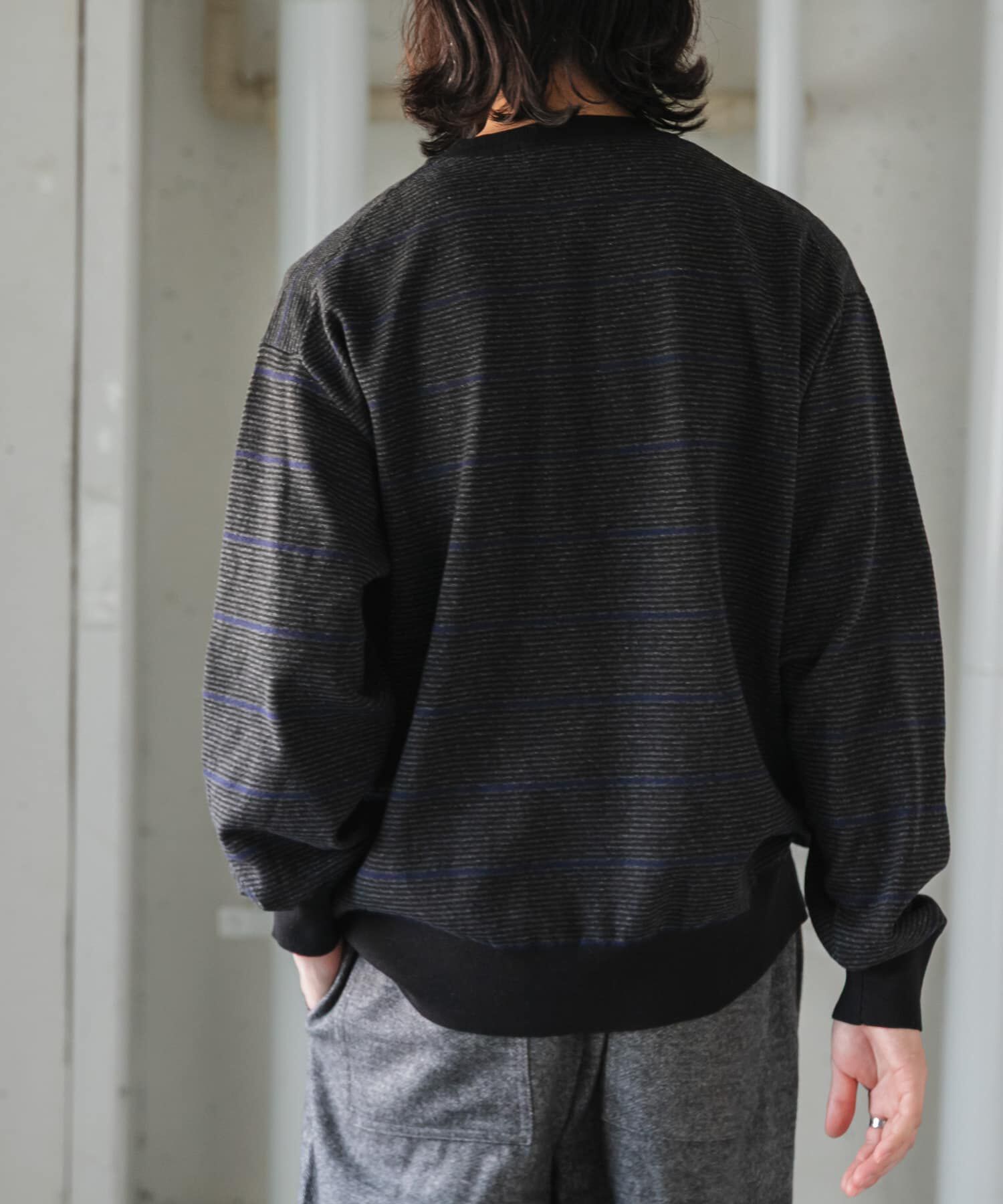 URBAN RESEARCH DOORS「FORK&SPOON　PROVORONE クルーネックニット」|ニット・セーター|