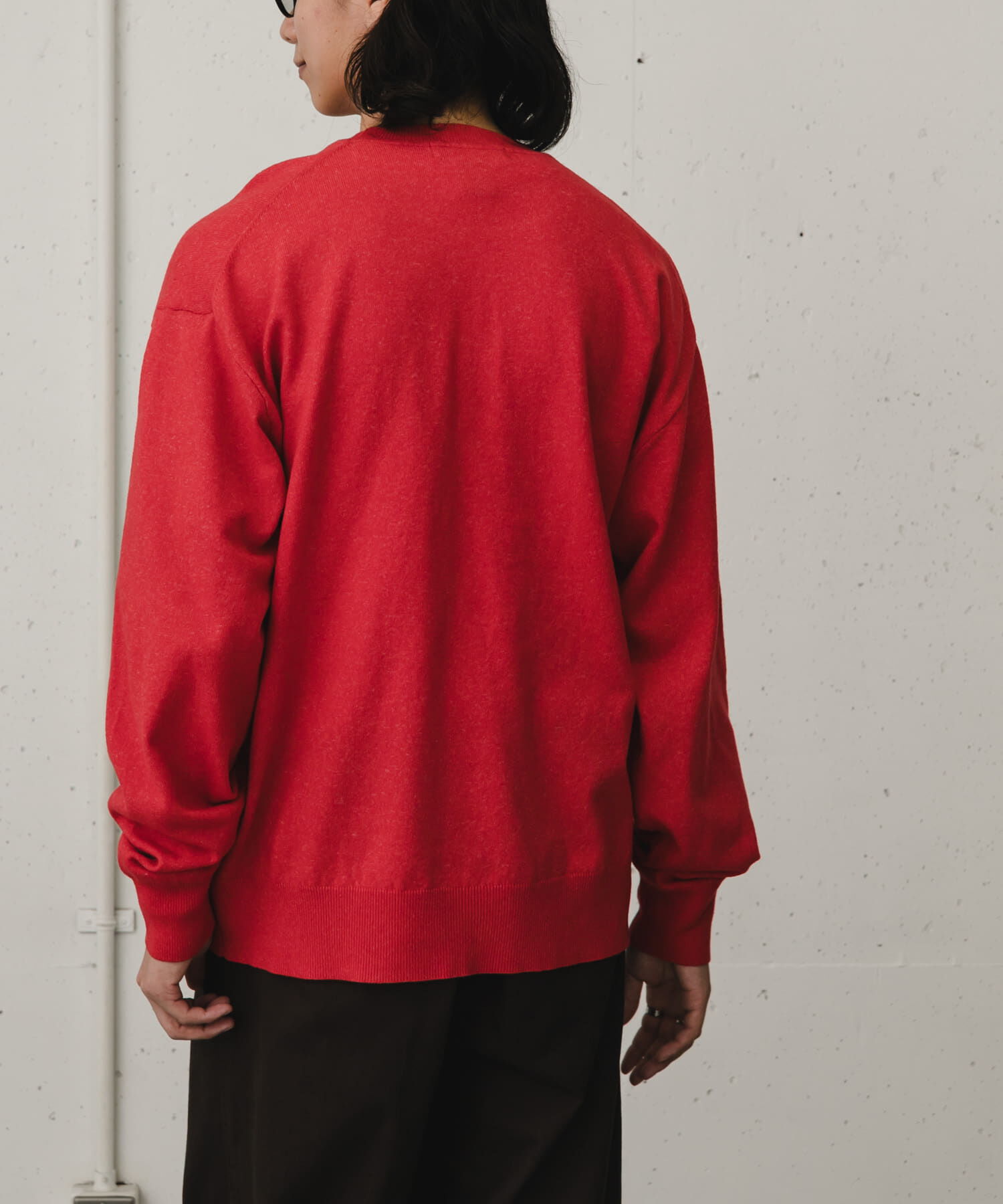 URBAN RESEARCH DOORS「FORK&SPOON　PROVORONE クルーネックニット」|ニット・セーター|