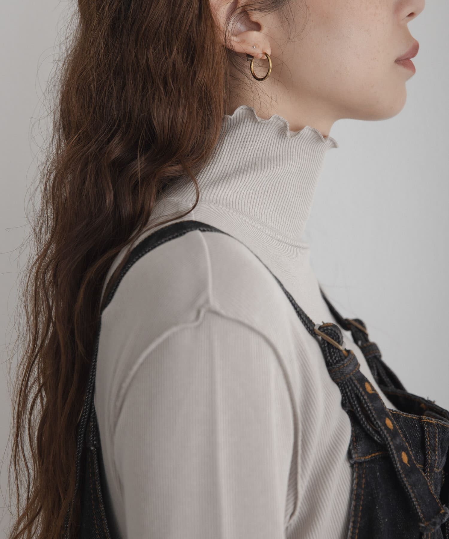 Sonny Label 「『UR TECH』蓄熱ハイネックメロウプルオーバー」|Tシャツ・カットソー|グレー系その他