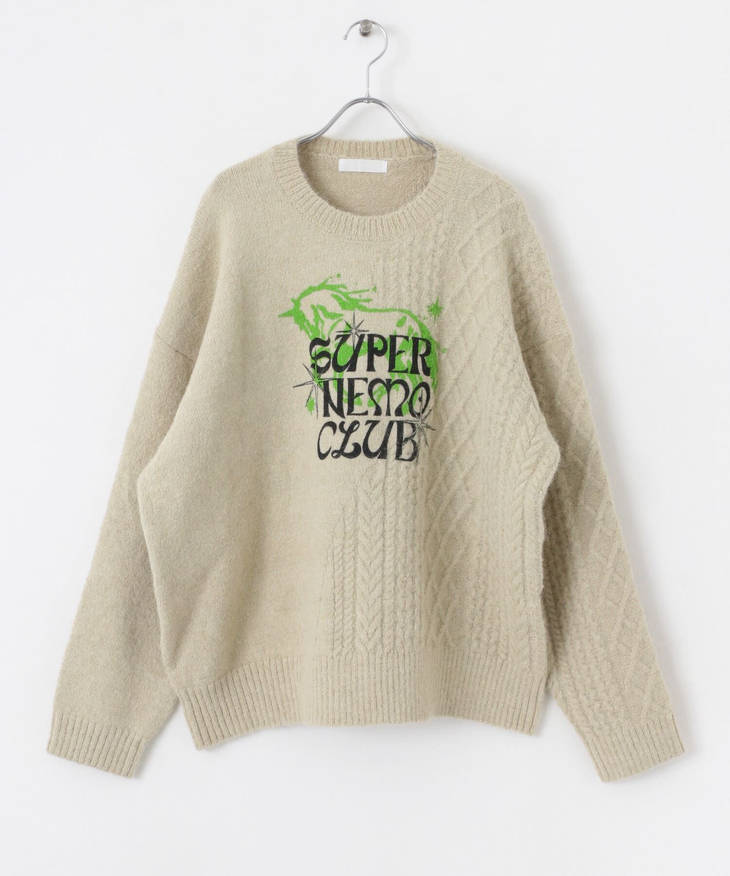SENSE OF PLACE by URBAN RESEARCH「『別注』SHUHEI KOKI&times;SENSE OF PLACE　プリントニット」|ニット・セーター|