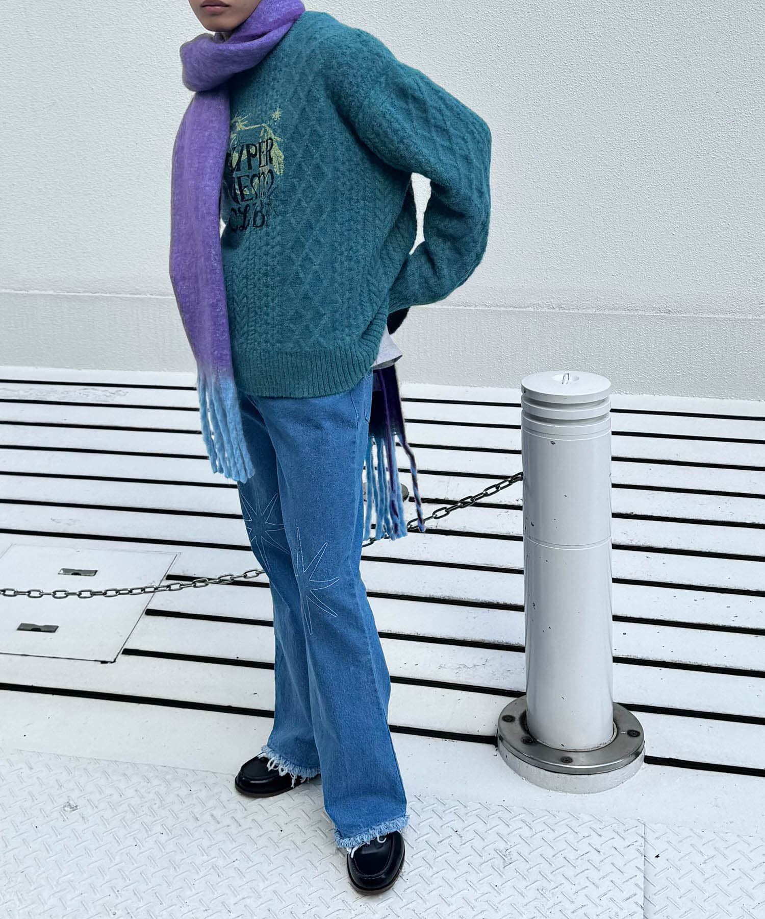 SENSE OF PLACE by URBAN RESEARCH「『別注』SHUHEI KOKI&times;SENSE OF PLACE　プリントニット」|ニット・セーター|