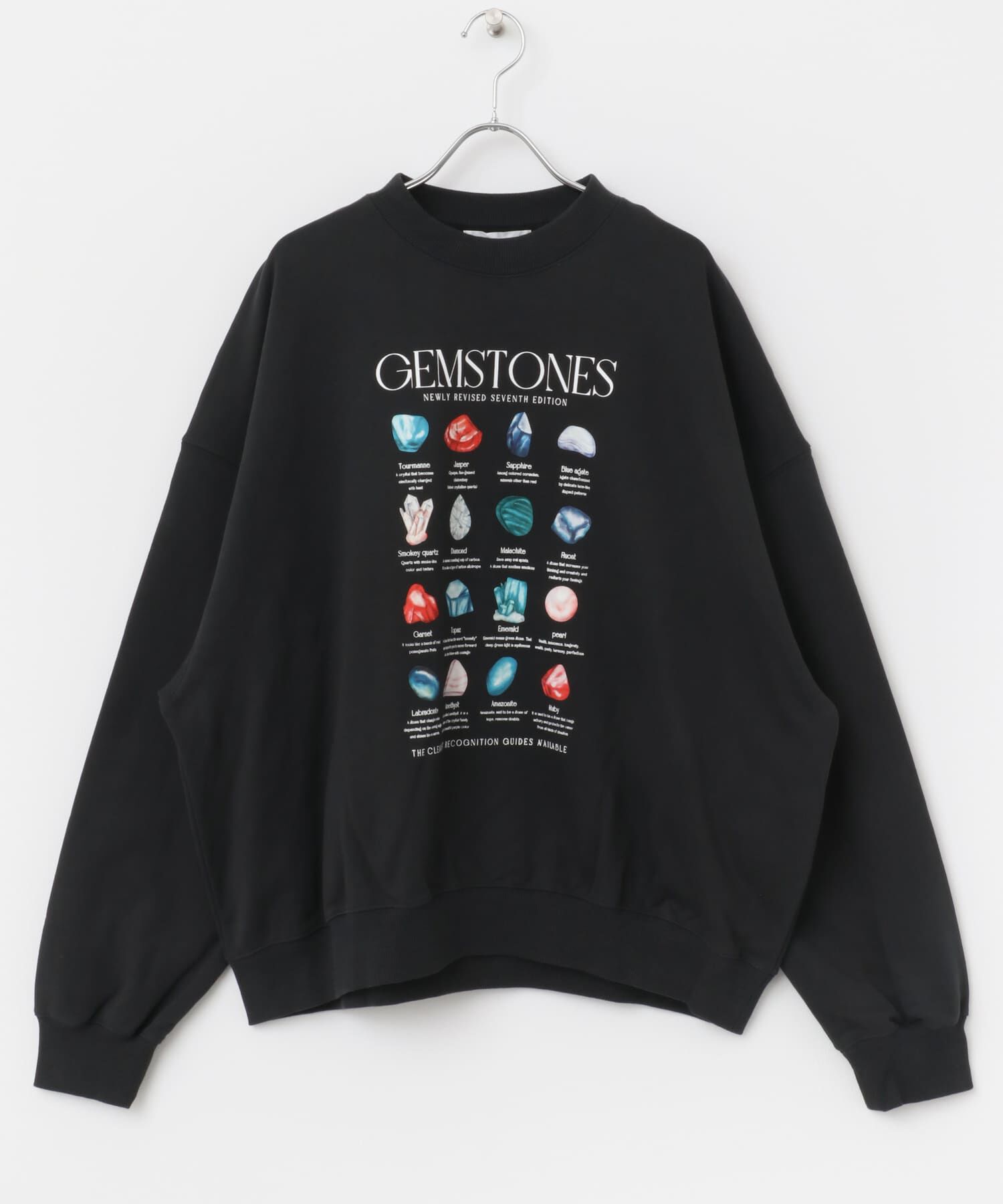 SENSE OF PLACE by URBAN RESEARCH「Gem Stone Cropped Sweat」|スウェット・ジャージ|