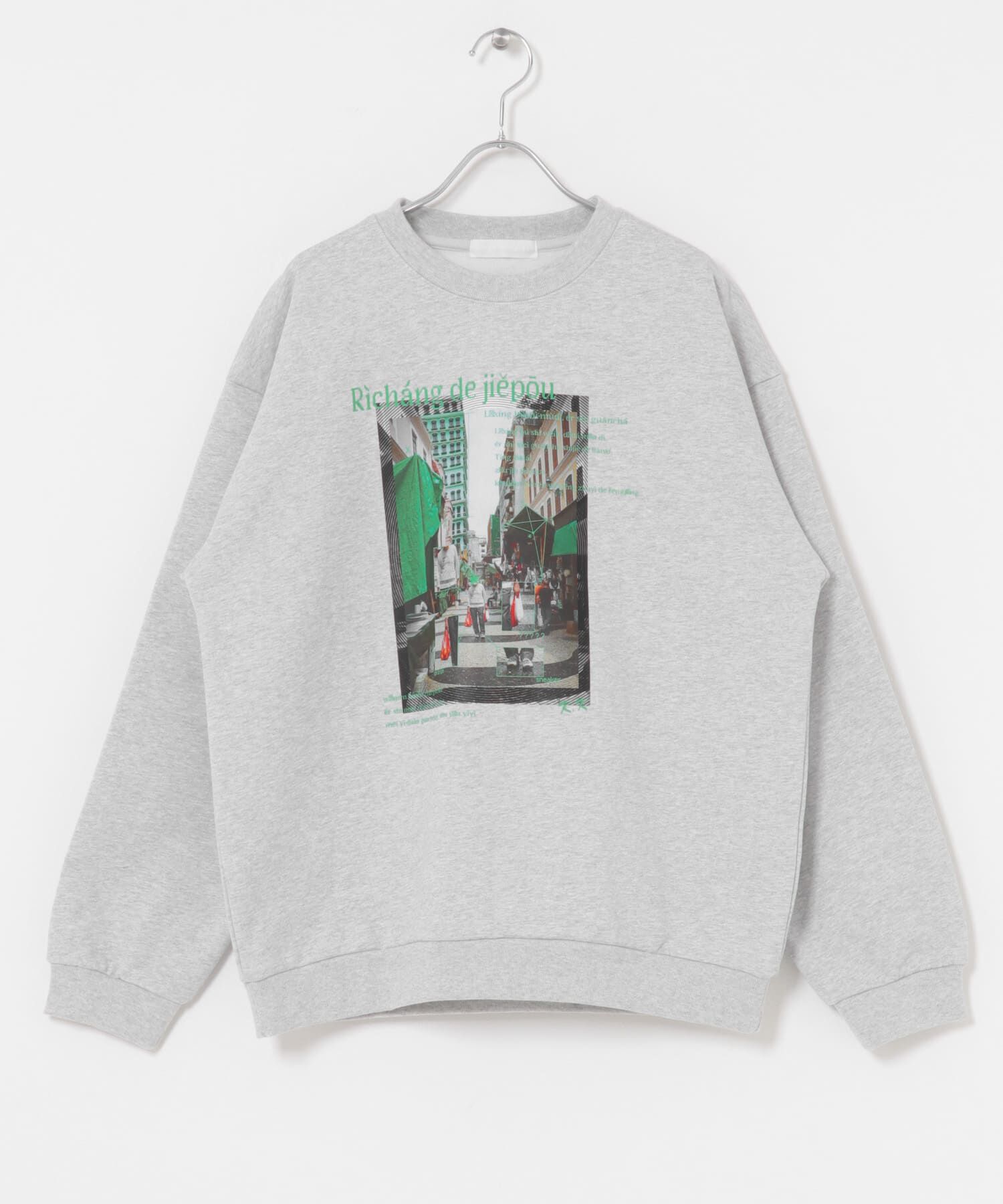 SENSE OF PLACE by URBAN RESEARCH「City graphic crew-neck Sweat」|スウェット・ジャージ|