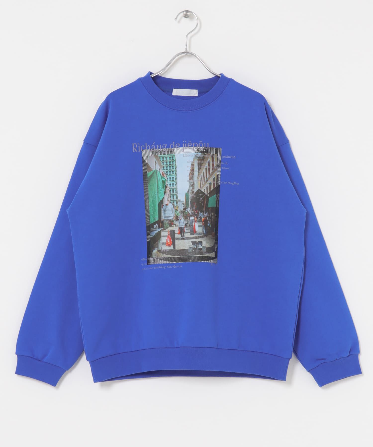 SENSE OF PLACE by URBAN RESEARCH「City graphic crew-neck Sweat」|スウェット・ジャージ|