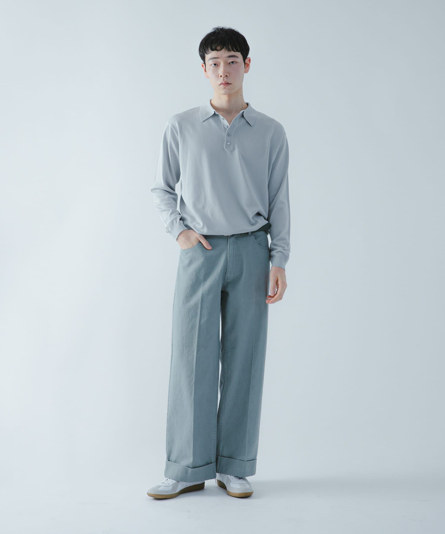 SENSE OF PLACE by URBAN RESEARCH「『洗濯可/防花粉』SKINProofニットポロシャツ」|ニット・セーター|