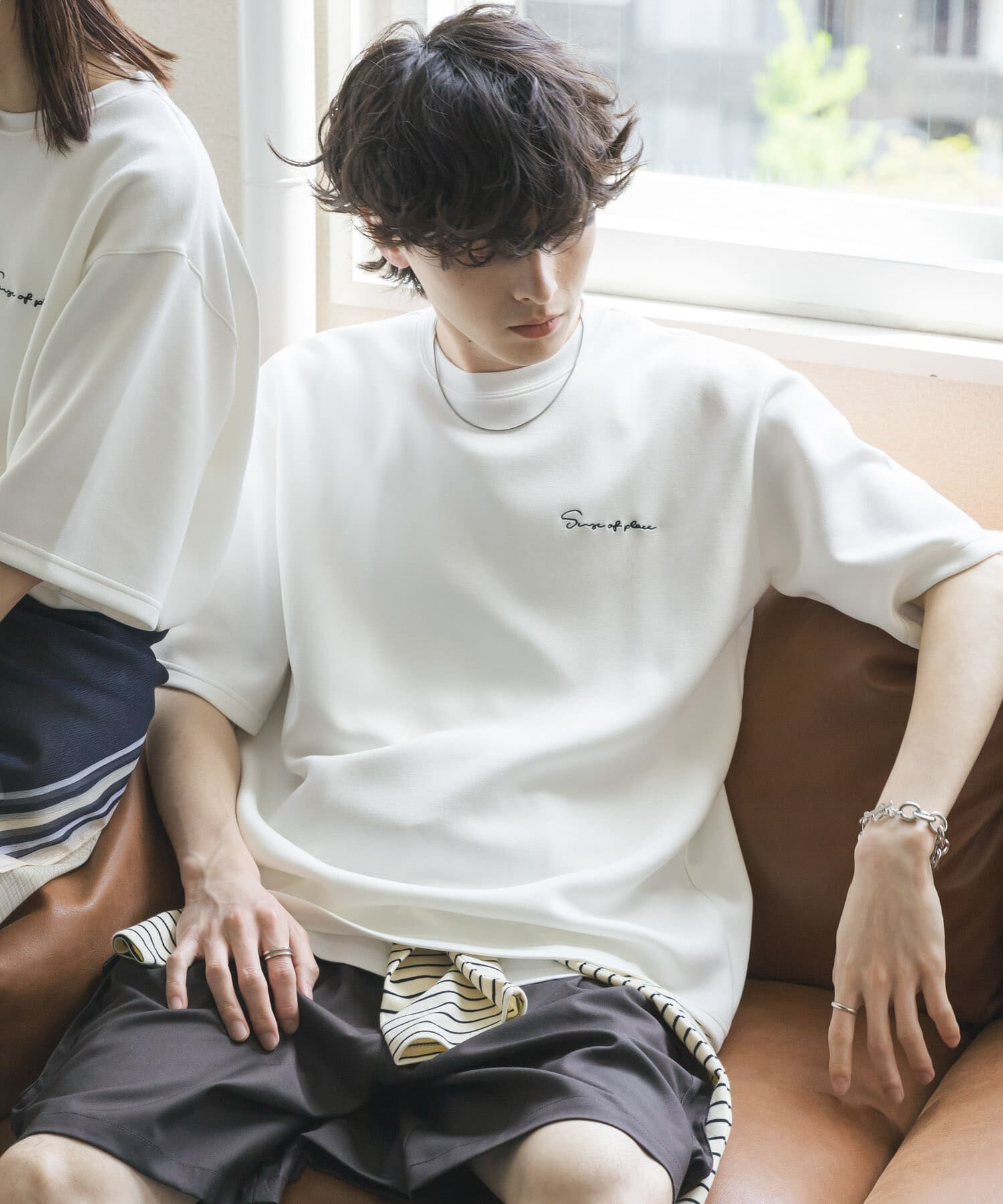 SENSE OF PLACE by URBAN RESEARCH「『一部WEB限定ｶﾗｰ』『接触冷感/速乾』ｼｼｭｳﾀﾞﾝﾎﾞｰﾙﾎﾟﾝﾁ」|Tシャツ・カットソー|