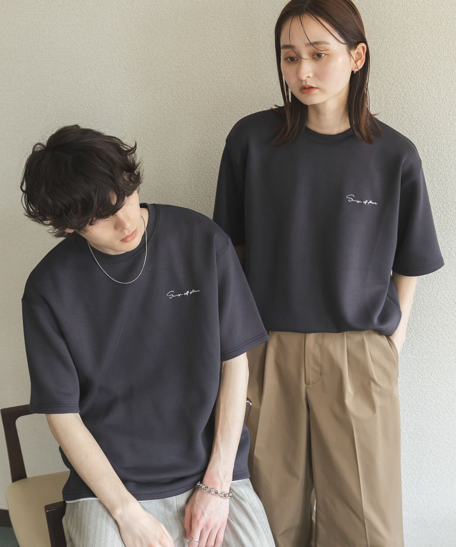 SENSE OF PLACE by URBAN RESEARCH「『一部WEB限定ｶﾗｰ』『接触冷感/速乾』ｼｼｭｳﾀﾞﾝﾎﾞｰﾙﾎﾟﾝﾁ」|Tシャツ・カットソー|