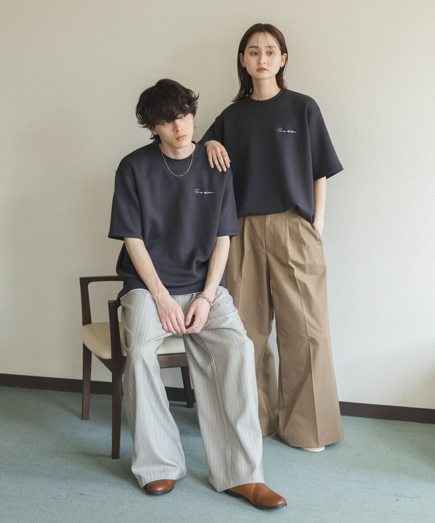 SENSE OF PLACE by URBAN RESEARCH「『一部WEB限定ｶﾗｰ』『接触冷感/速乾』ｼｼｭｳﾀﾞﾝﾎﾞｰﾙﾎﾟﾝﾁ」|Tシャツ・カットソー|