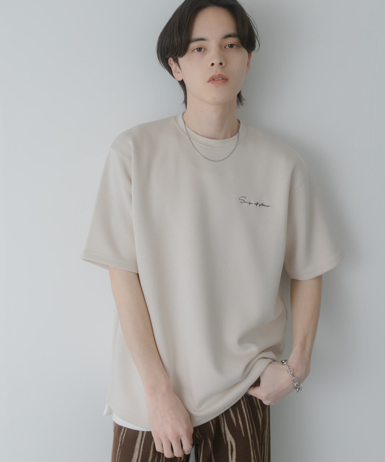 SENSE OF PLACE by URBAN RESEARCH「『一部WEB限定ｶﾗｰ』『接触冷感/速乾』ｼｼｭｳﾀﾞﾝﾎﾞｰﾙﾎﾟﾝﾁ」|Tシャツ・カットソー|