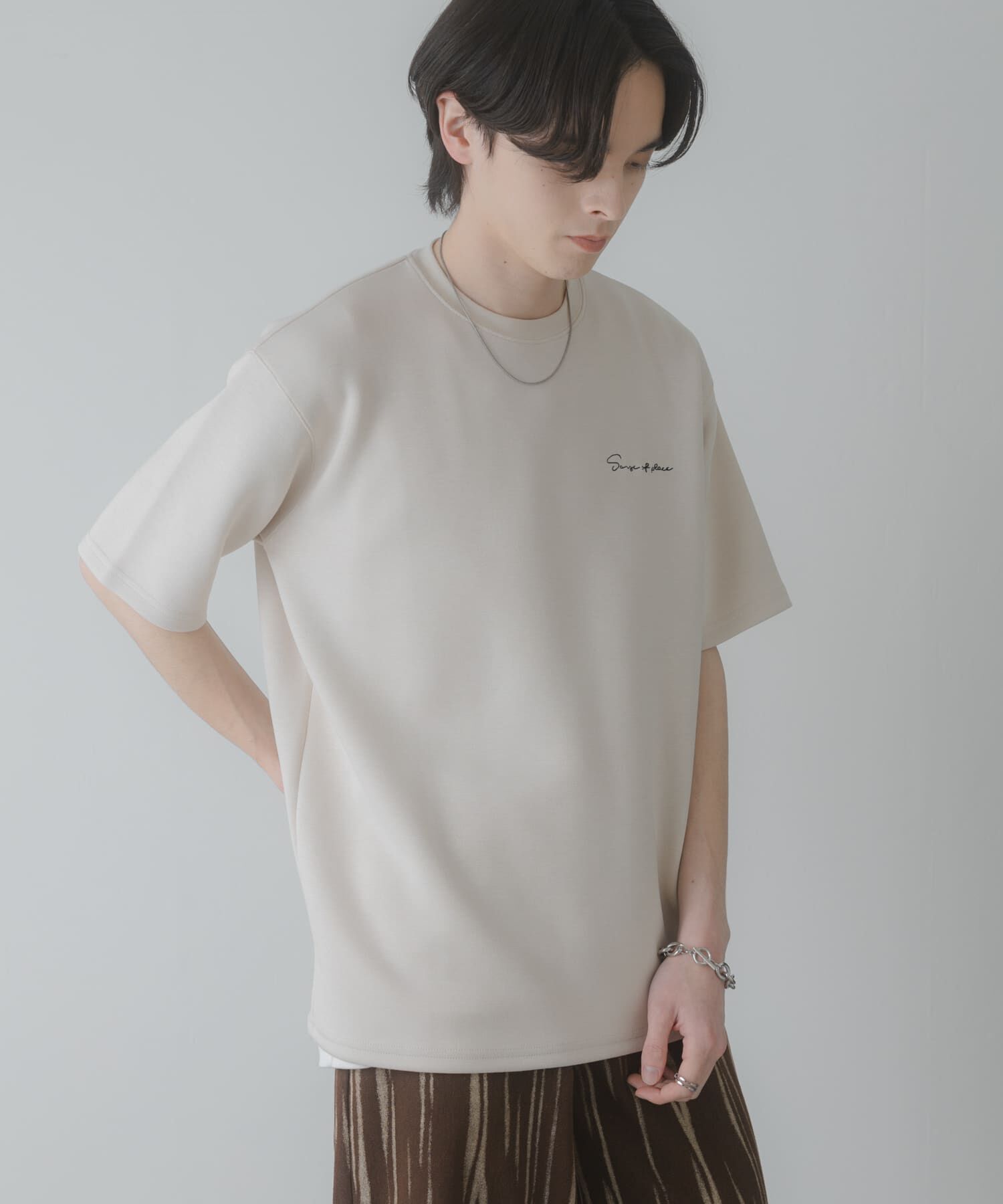 SENSE OF PLACE by URBAN RESEARCH「『一部WEB限定ｶﾗｰ』『接触冷感/速乾』ｼｼｭｳﾀﾞﾝﾎﾞｰﾙﾎﾟﾝﾁ」|Tシャツ・カットソー|
