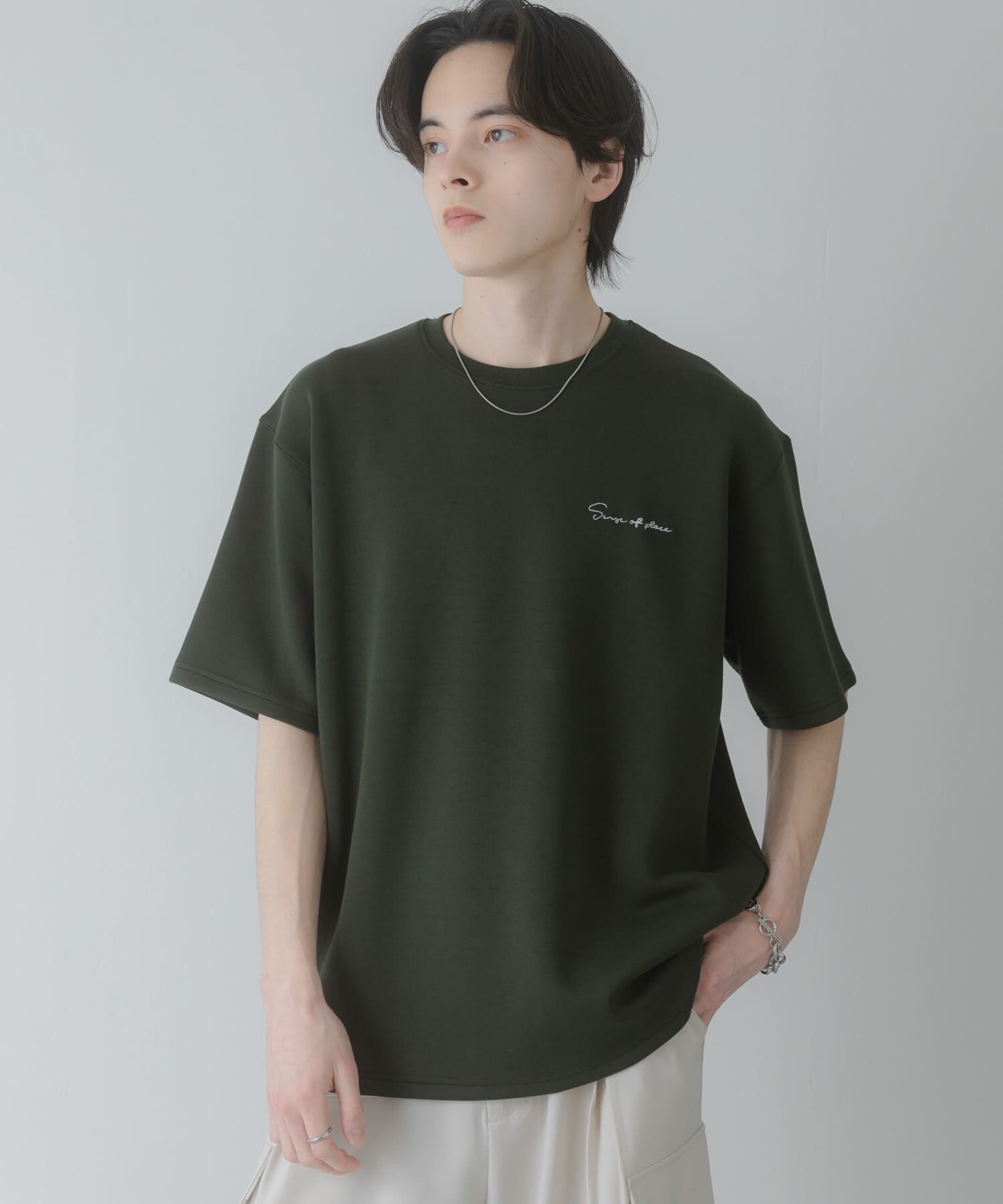 SENSE OF PLACE by URBAN RESEARCH「『一部WEB限定ｶﾗｰ』『接触冷感/速乾』ｼｼｭｳﾀﾞﾝﾎﾞｰﾙﾎﾟﾝﾁ」|Tシャツ・カットソー|