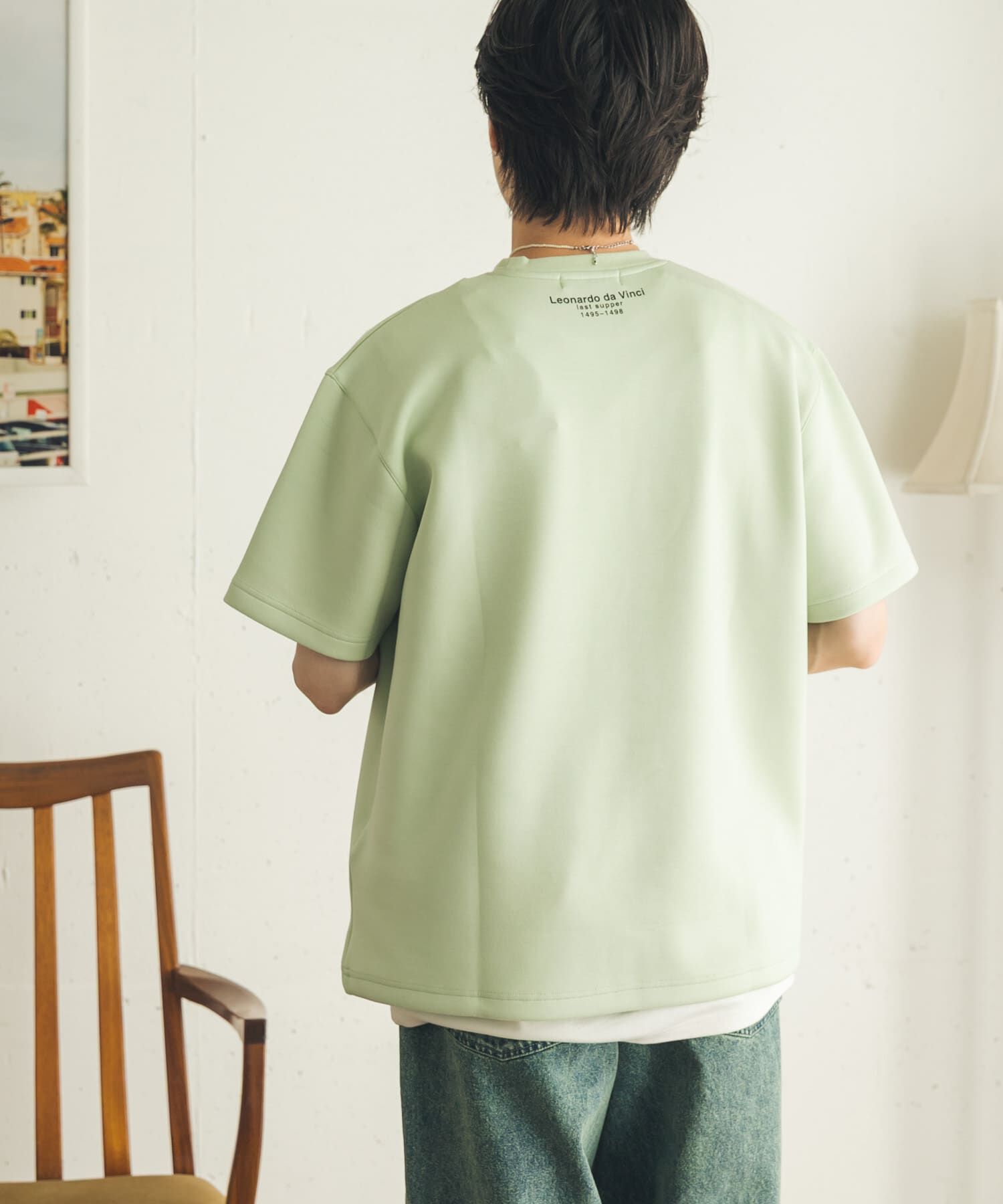 SENSE OF PLACE by URBAN RESEARCH「『別注』『イージーケア/吸水速乾/接触冷感』ART T-SHIRTS A(davinci)」|Tシャツ・カットソー|