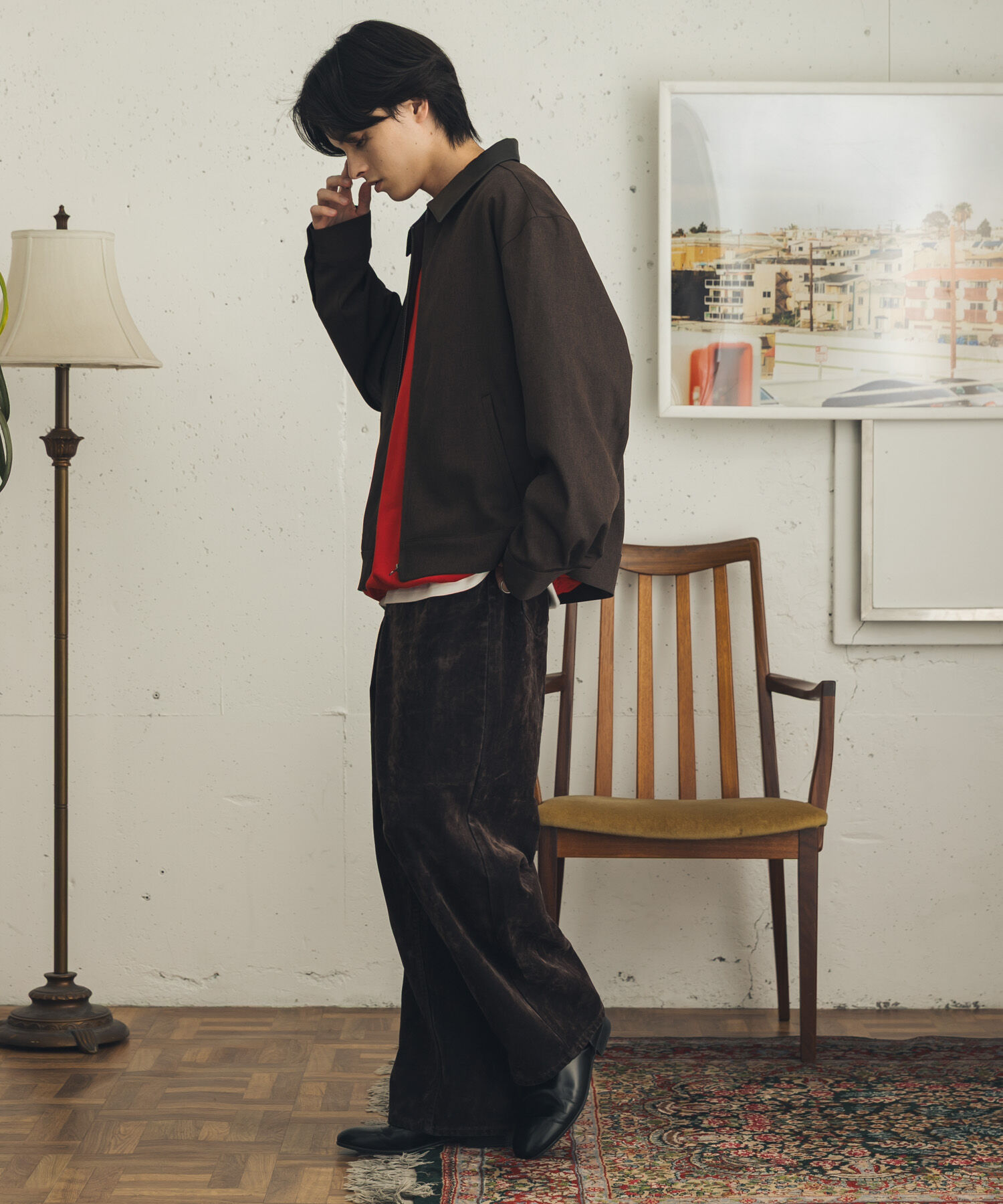 SENSE OF PLACE by URBAN RESEARCH「フロッキーワイドデニム」|デニム|