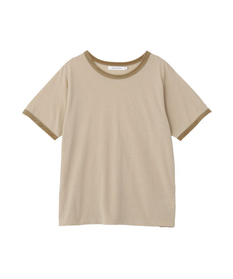 AMERICAN HOLIC「【抗菌防臭・吸水速乾】シアーベロアリンガーTシャツ」|Tシャツ・カットソー|