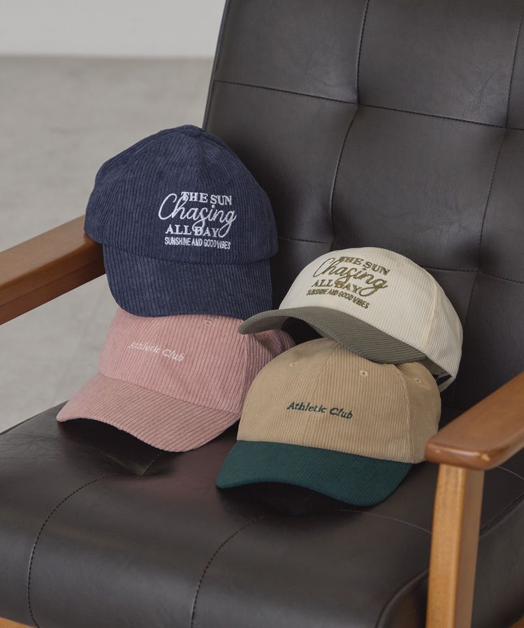 AMERICAN HOLIC「コーデュロイロゴキャップ」|その他|