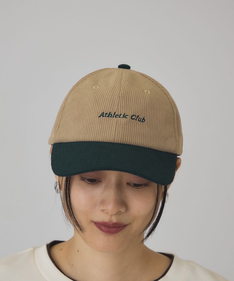 AMERICAN HOLIC「コーデュロイロゴキャップ」|その他|Beige