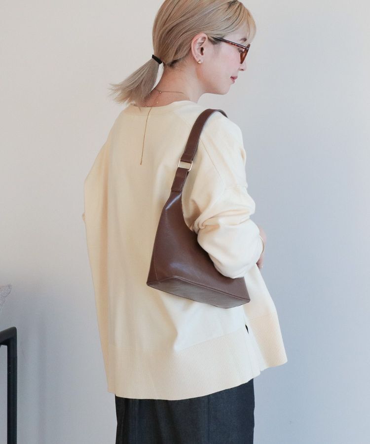 AMERICAN HOLIC「【WEB限定】バイパチVネックルーズカーディガン」|カーディガン|