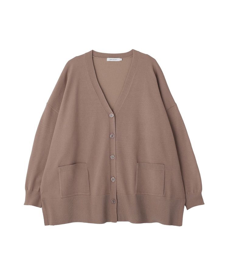 AMERICAN HOLIC「【WEB限定】バイパチVネックルーズカーディガン」|カーディガン|