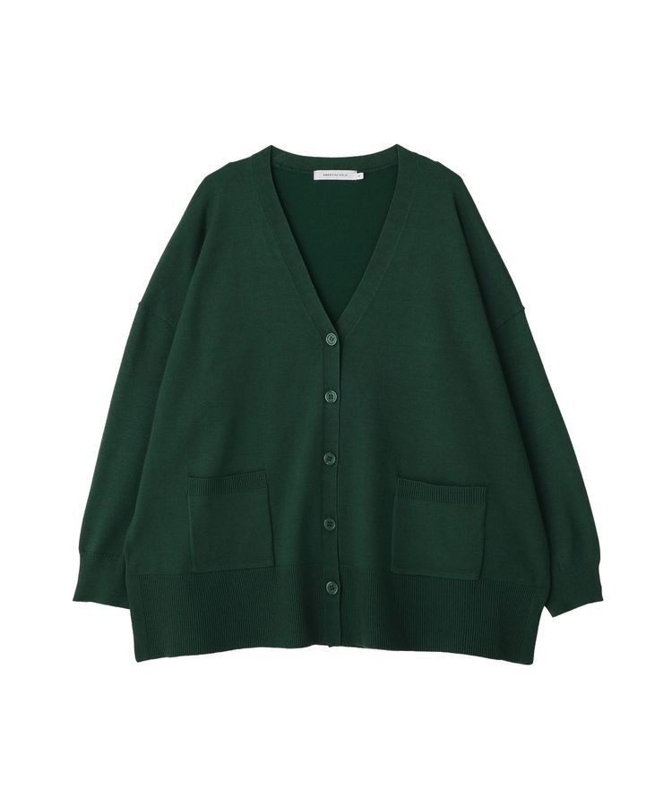 AMERICAN HOLIC「【WEB限定】バイパチVネックルーズカーディガン」|カーディガン|