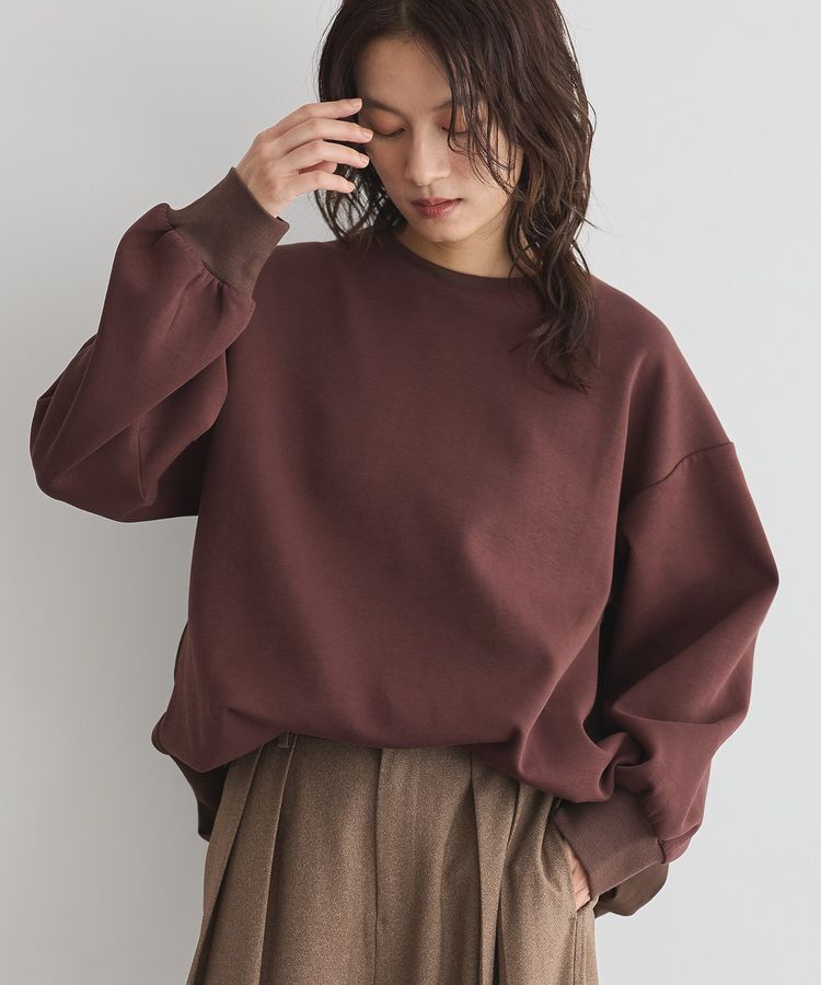 GARAGE OF GOOD CLOTHING「異素材MIX裾ドロストプルオーバー」|Tシャツ・カットソー|