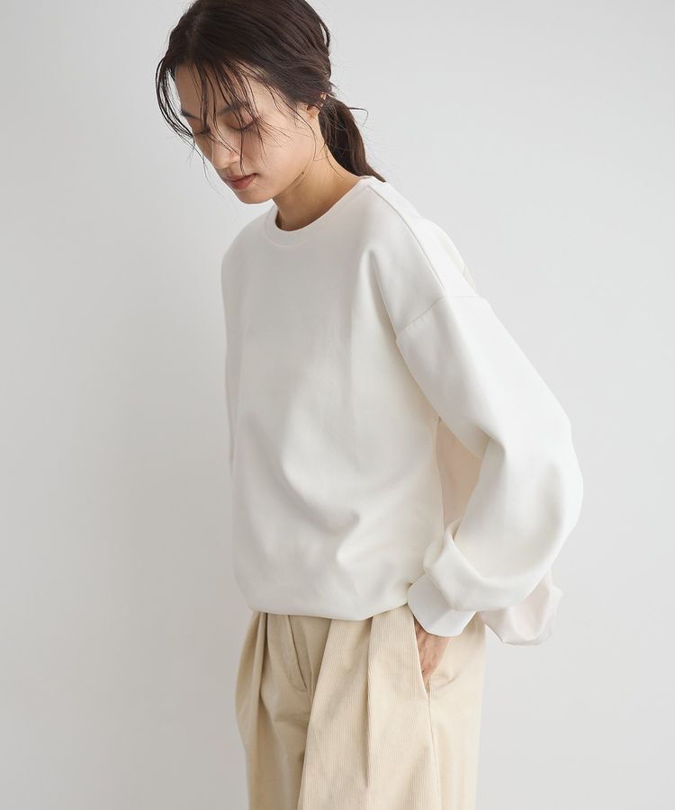 GARAGE OF GOOD CLOTHING「異素材MIX裾ドロストプルオーバー」|Tシャツ・カットソー|
