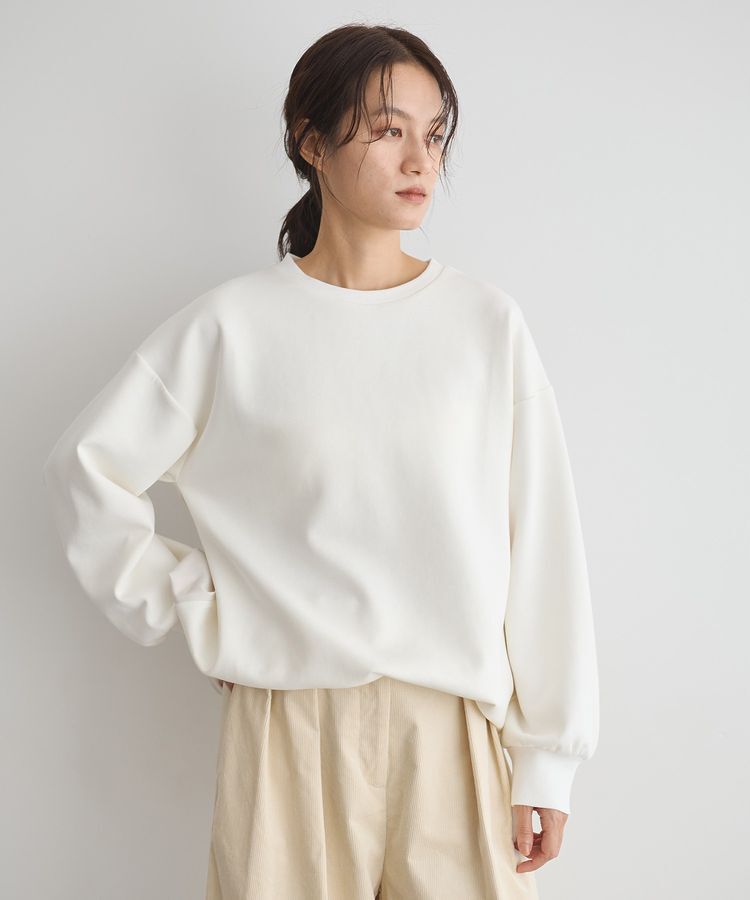 GARAGE OF GOOD CLOTHING「異素材MIX裾ドロストプルオーバー」|Tシャツ・カットソー|