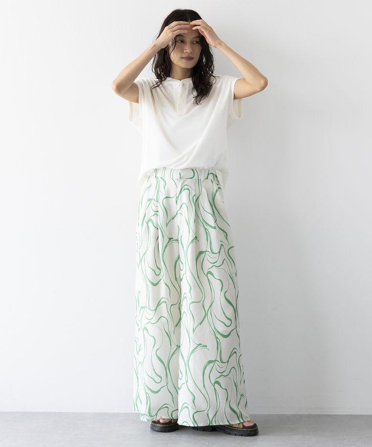 GARAGE OF GOOD CLOTHING「【日本製】シアーワッフルヘンリーネックトップス」|Tシャツ・カットソー|
