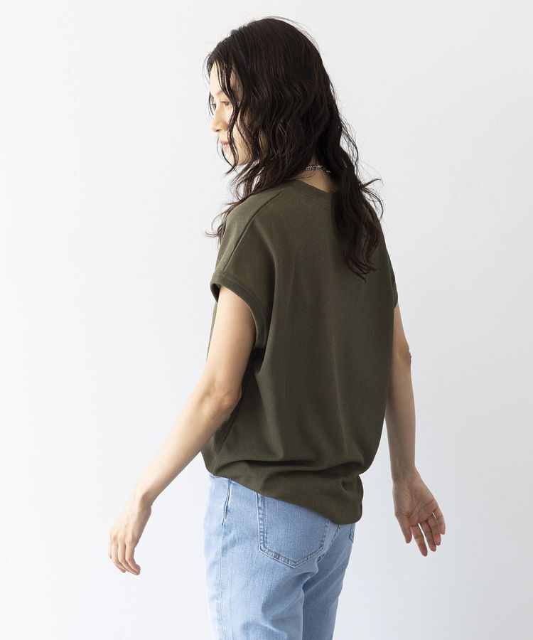 GARAGE OF GOOD CLOTHING「【日本製】シアーワッフルヘンリーネックトップス」|Tシャツ・カットソー|