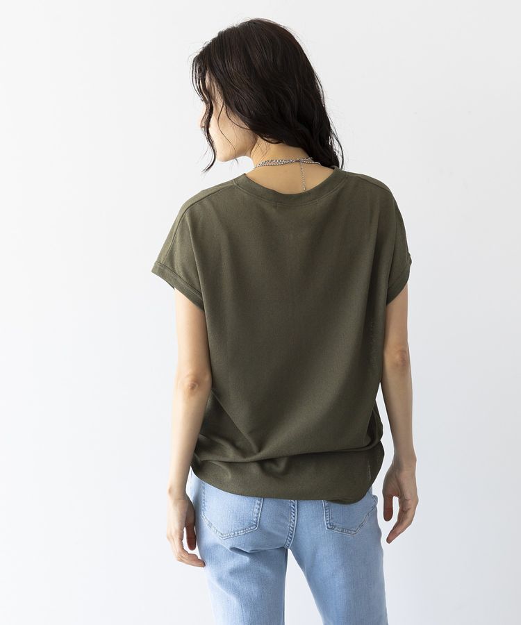 GARAGE OF GOOD CLOTHING「【日本製】シアーワッフルヘンリーネックトップス」|Tシャツ・カットソー|