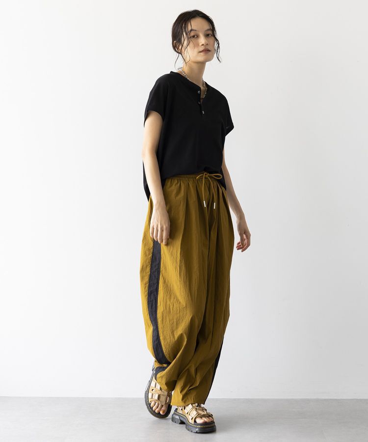 GARAGE OF GOOD CLOTHING「【日本製】シアーワッフルヘンリーネックトップス」|Tシャツ・カットソー|