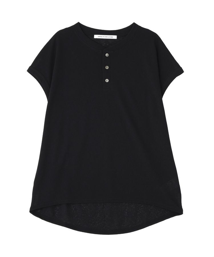 GARAGE OF GOOD CLOTHING「【日本製】シアーワッフルヘンリーネックトップス」|Tシャツ・カットソー|
