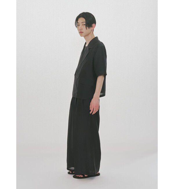 MIDIUMISOLID「MIDIUMISOLID Men&rsquo;s シアーストレートスラックス」|その他|
