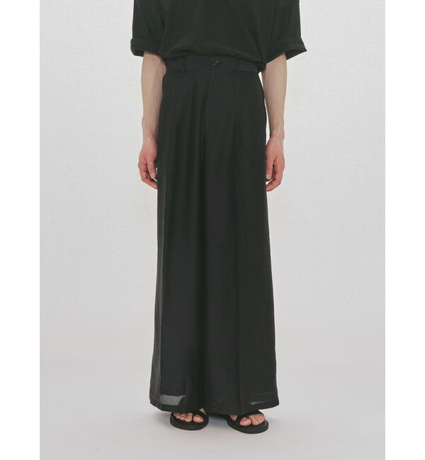 MIDIUMISOLID「MIDIUMISOLID Men&rsquo;s シアーストレートスラックス」|その他|