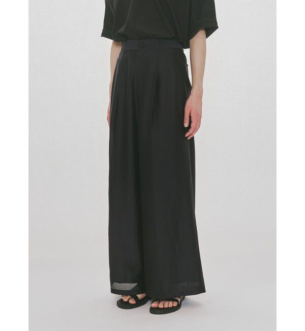 MIDIUMISOLID「MIDIUMISOLID Men&rsquo;s シアーストレートスラックス」|その他|