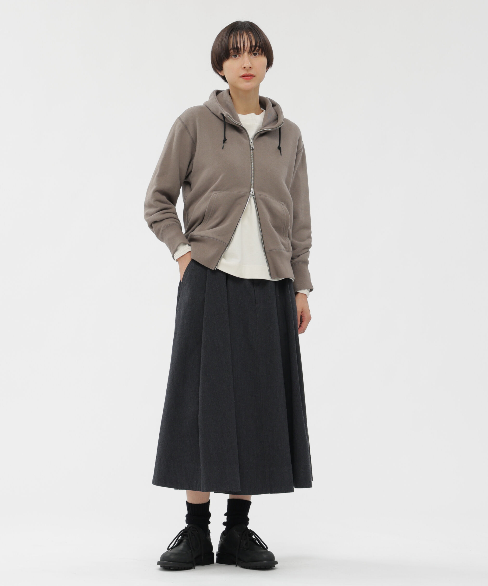 MHL.「LIGHT LOOPBACK COTTON TOP」|Tシャツ・カットソー|