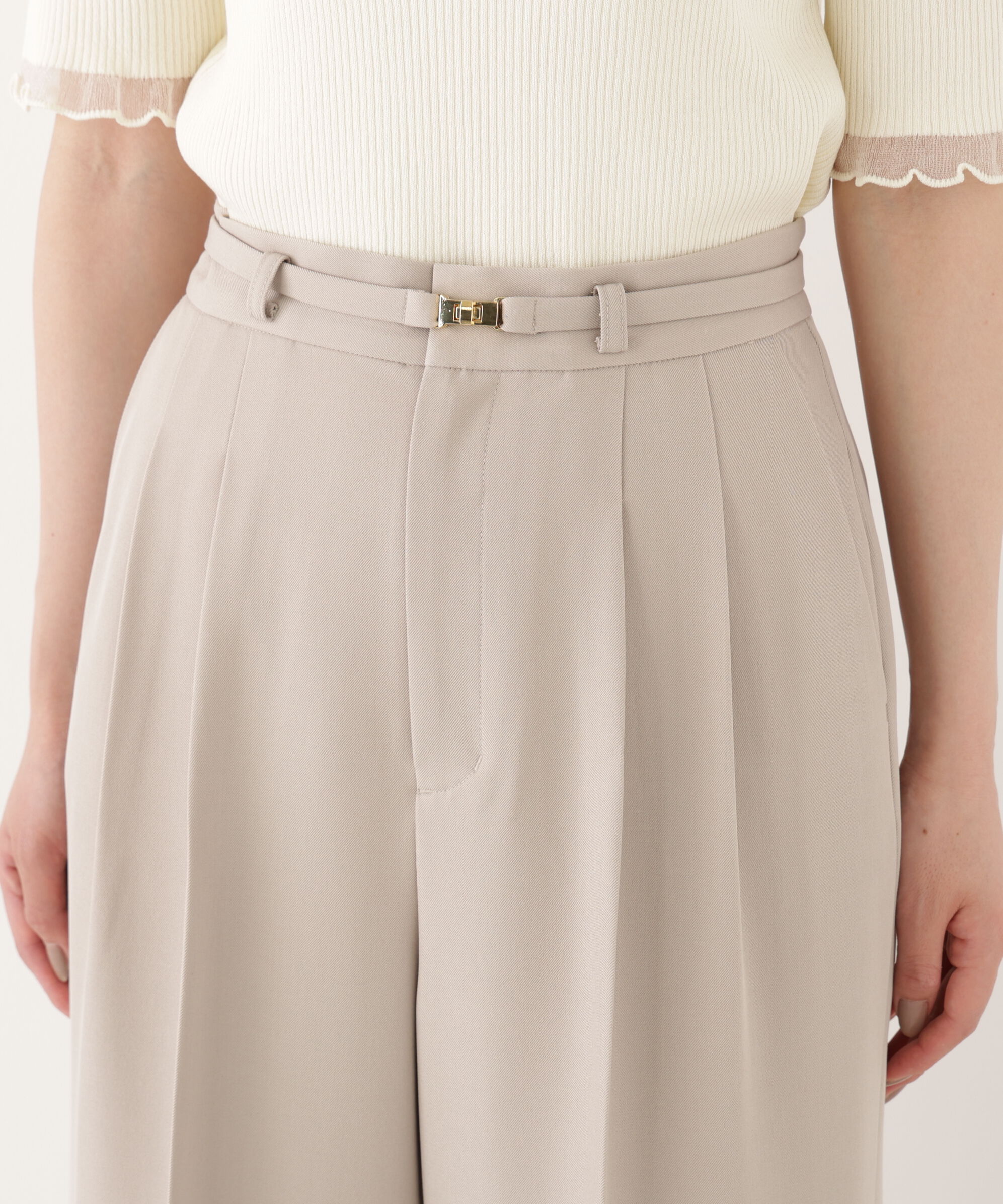 PROPORTION BODY DRESSING「Wブレストワイドパンツ」|その他|