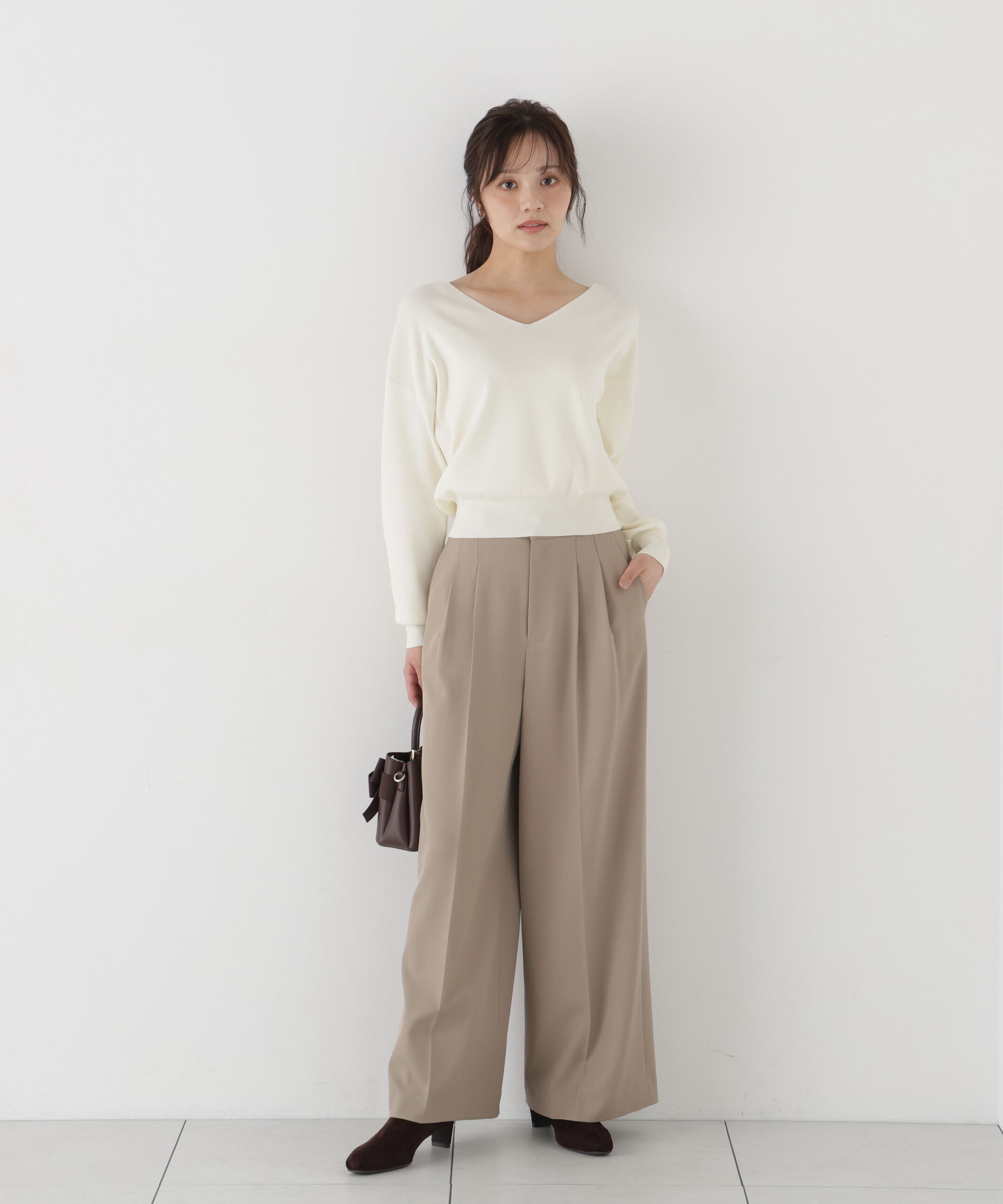 PROPORTION BODY DRESSING「Wブレストワイドパンツ」|その他|