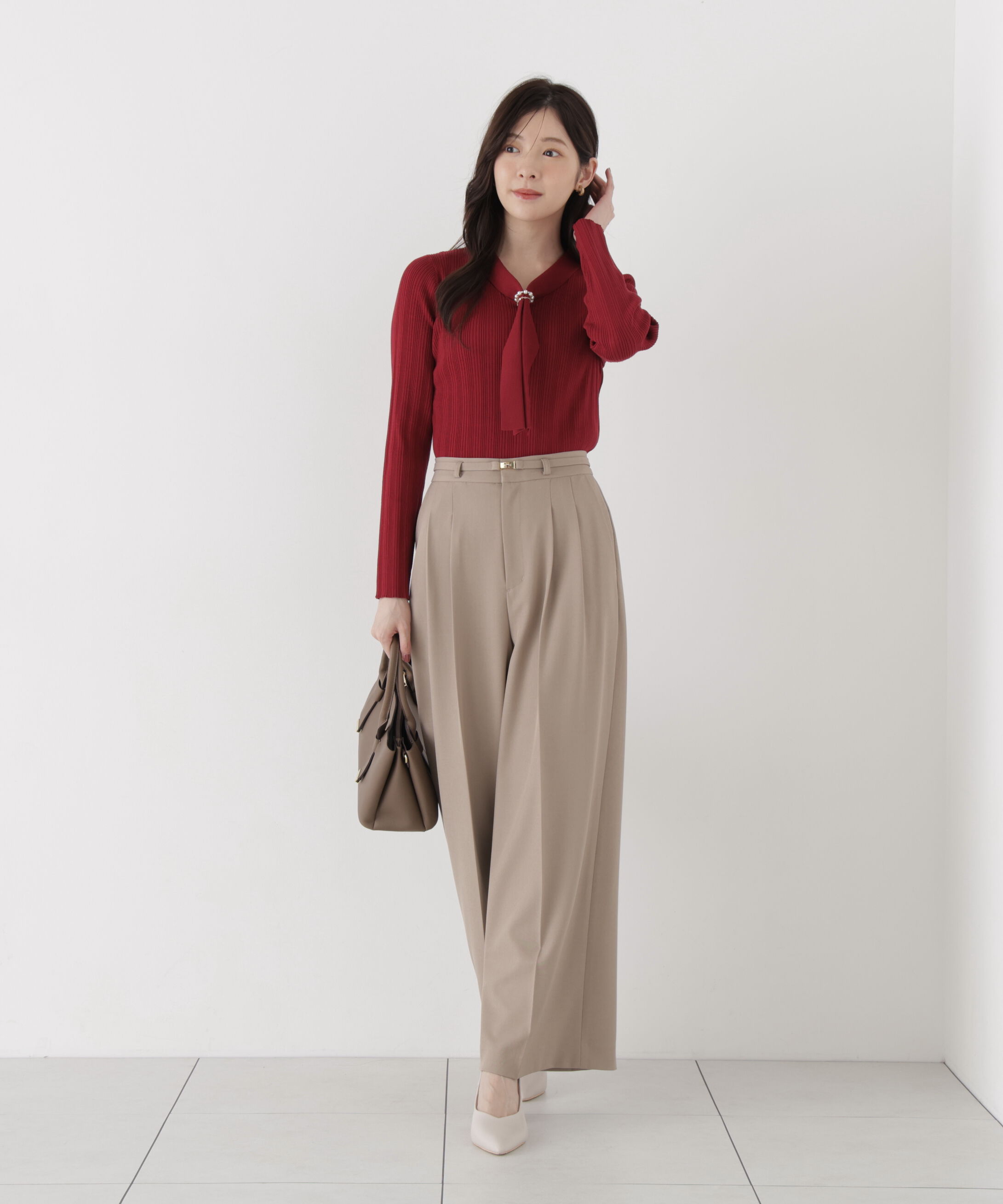 PROPORTION BODY DRESSING「Wブレストワイドパンツ」|その他|
