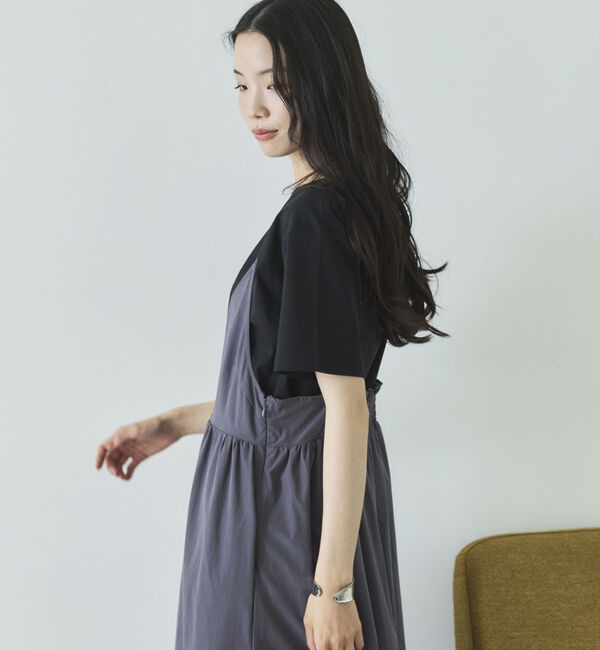 Doux archives「【吸湿透気】ボートネック半袖プルオーバー」|Tシャツ・カットソー|