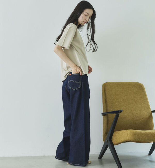 Doux archives「【吸湿透気】ボートネック半袖プルオーバー」|Tシャツ・カットソー|
