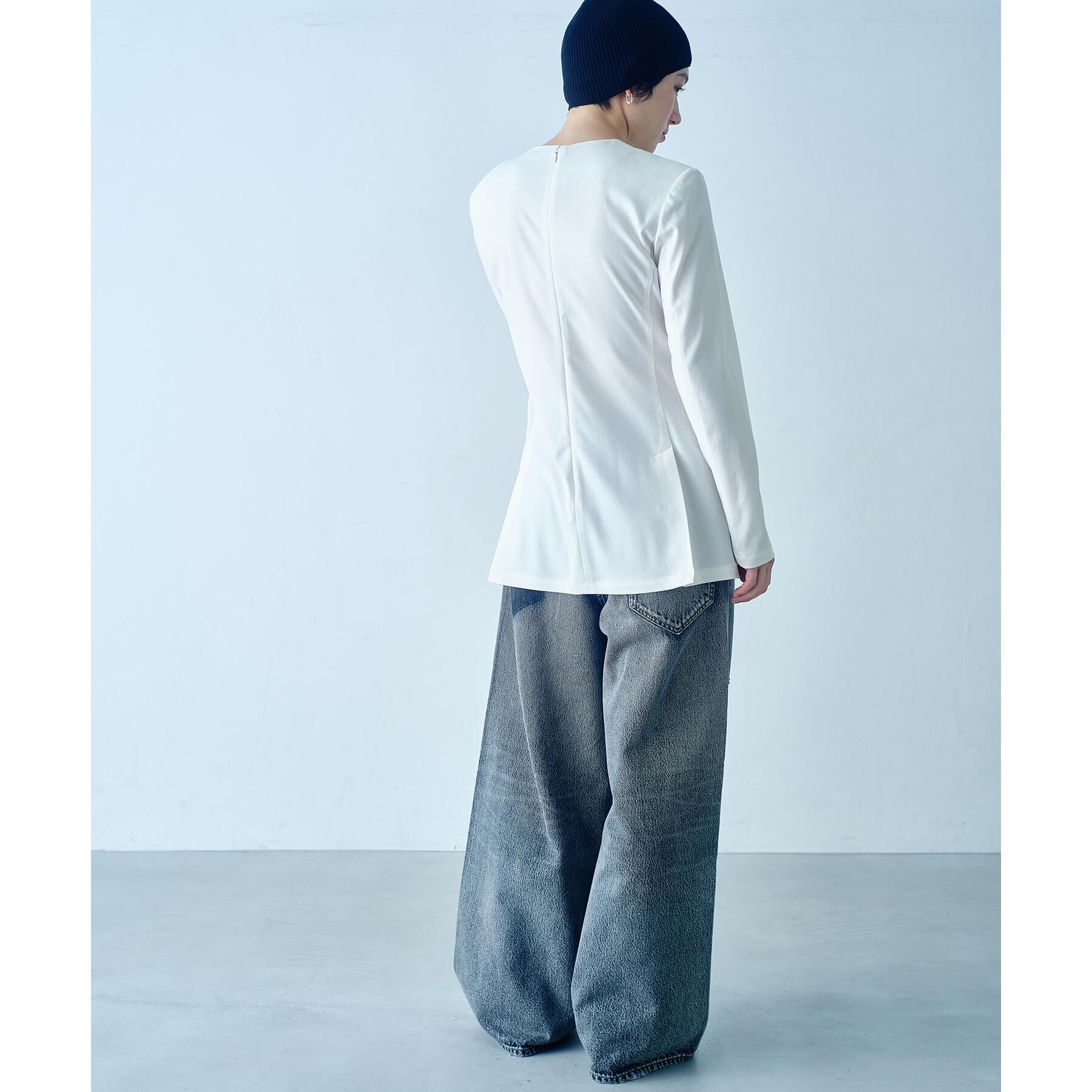 CODE A「power shollder mini dress」|ワンピース|