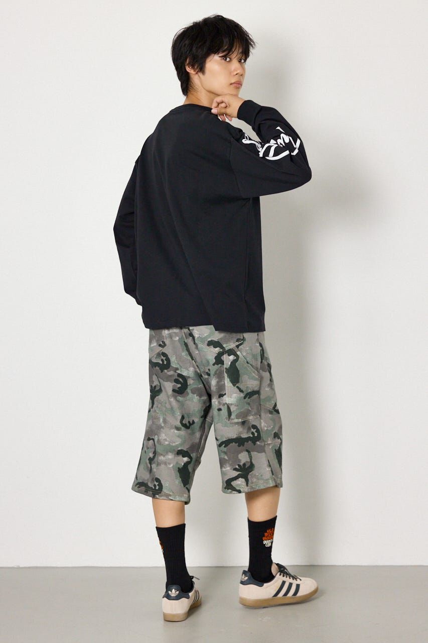 RODEO CROWNS「ショルダーロゴ長袖Tシャツ」|Tシャツ・カットソー|