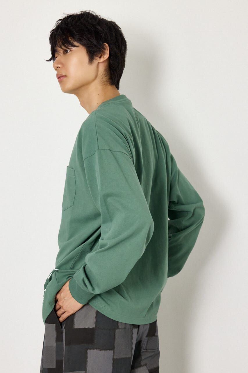 RODEO CROWNS「ショルダーロゴ長袖Tシャツ」|Tシャツ・カットソー|