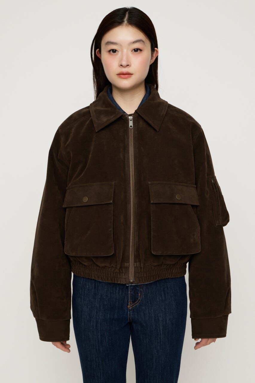 SLY「WASHED PUFFER SHORT ブルゾン」|ブルゾン・スタジャン|