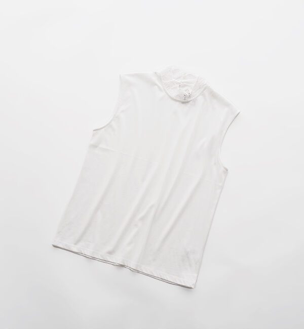 オオカミとフクロウ「オオカミと小鳥の囀る木の下で&ldquo;ノースリーブ&rdquo;」|Tシャツ・カットソー|