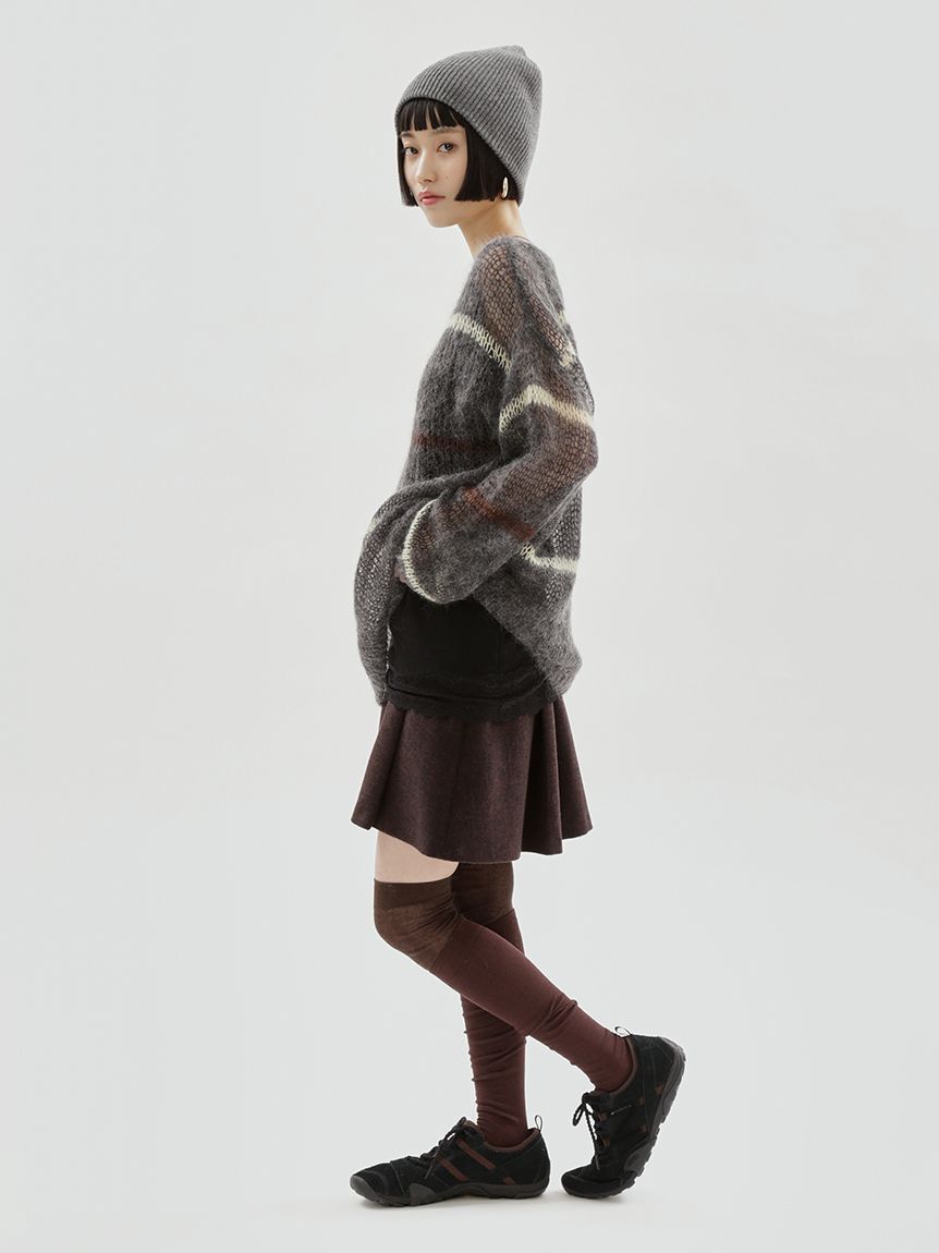 emmi atelier「ウールタックミニスカート【セットアップ対応】」|スカート|