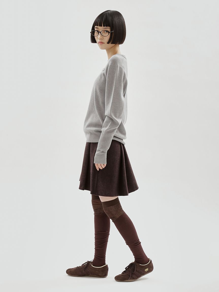 emmi atelier「ウールタックミニスカート【セットアップ対応】」|スカート|